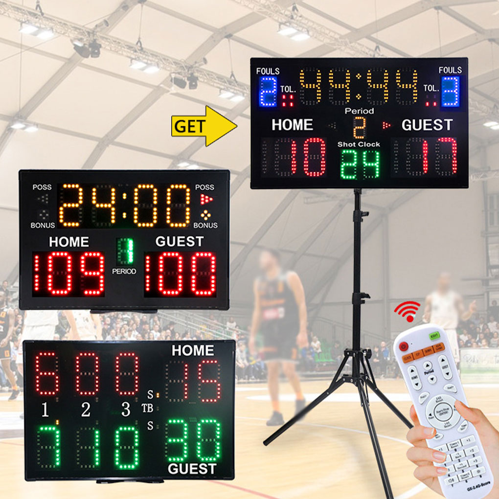 Badminton Score - Papan skor Digital gantung dinding portabel
