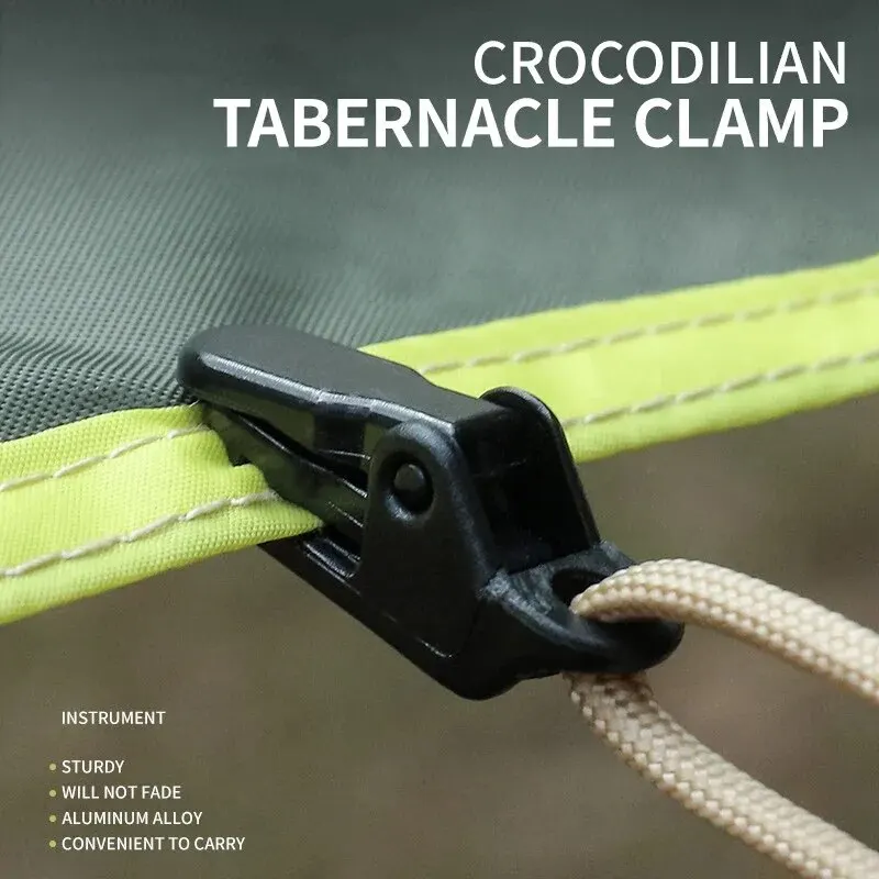 String Tension Clip - 10 Buah Klip Terpal Penjepit Tenda