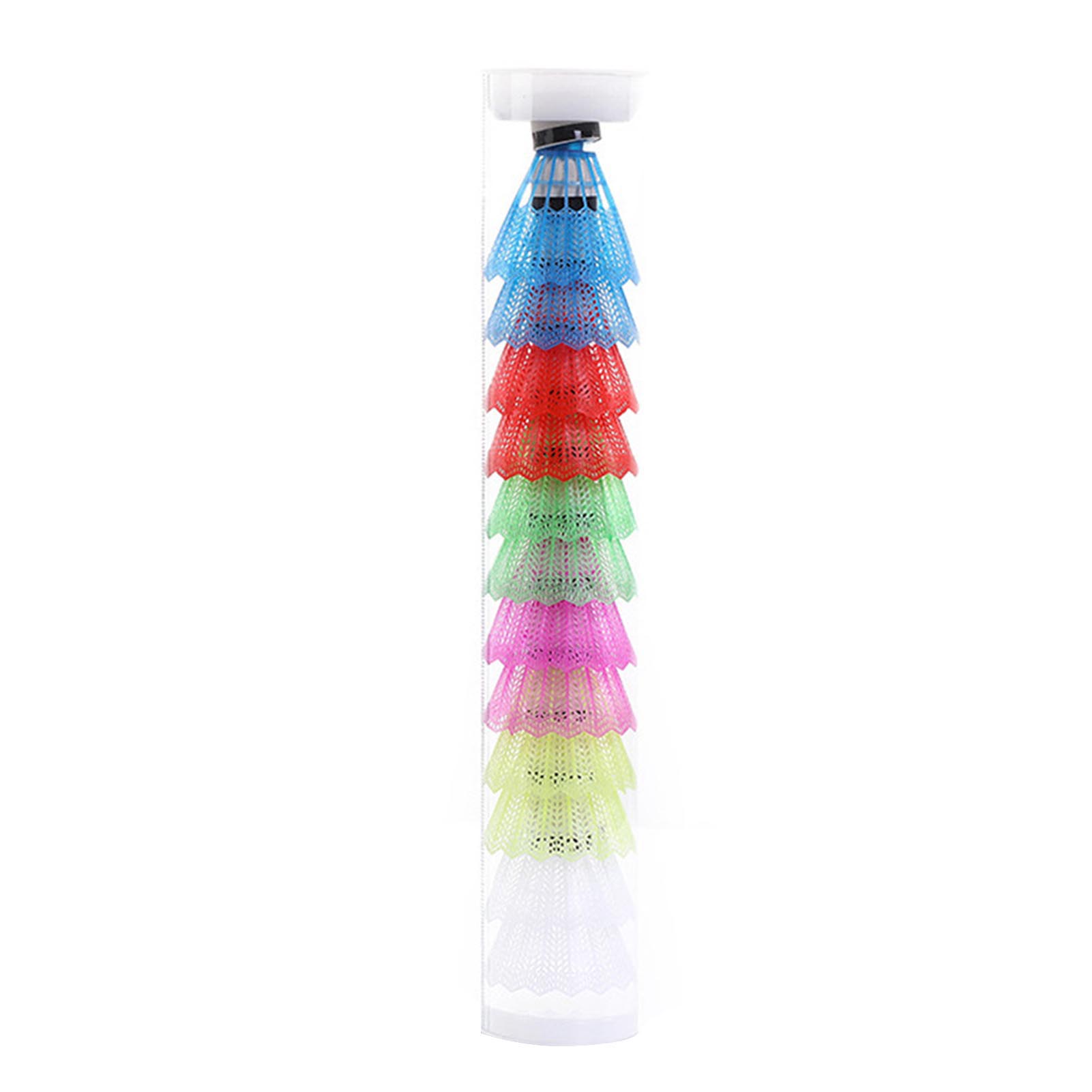 Badminton Fun Game - 12 Buah Shuttlecock Bulu Tangkis Putih