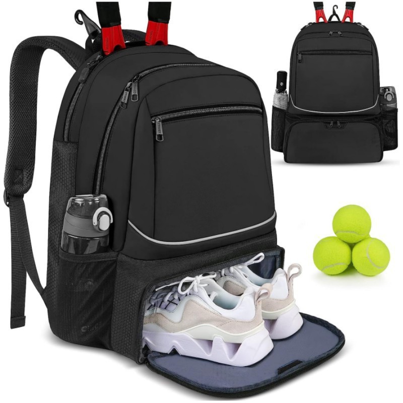 Badminton World - Tas Raket Tenis Kapasitas Besar, Muat