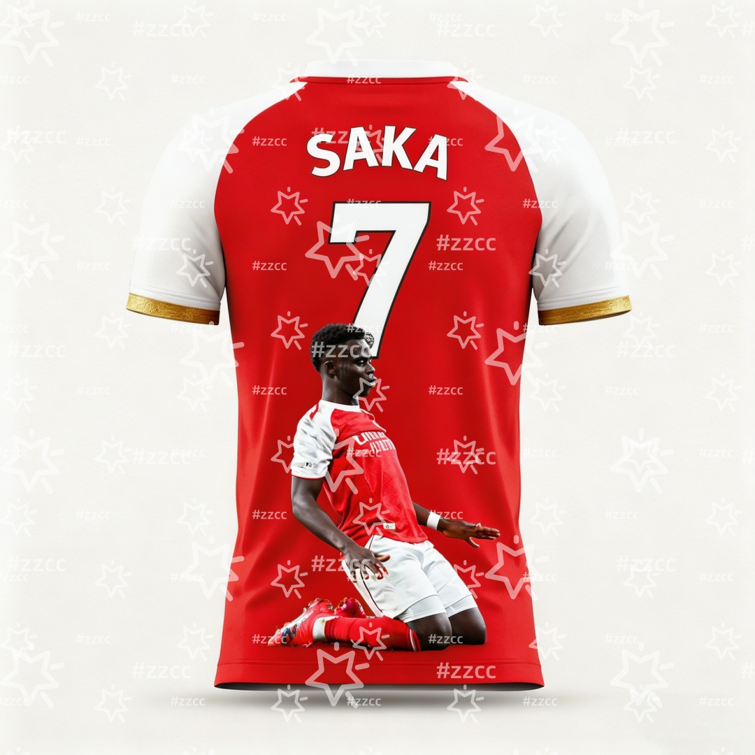 Badminton England - 2026 Bukayo Saka Jersey Sepak Bola