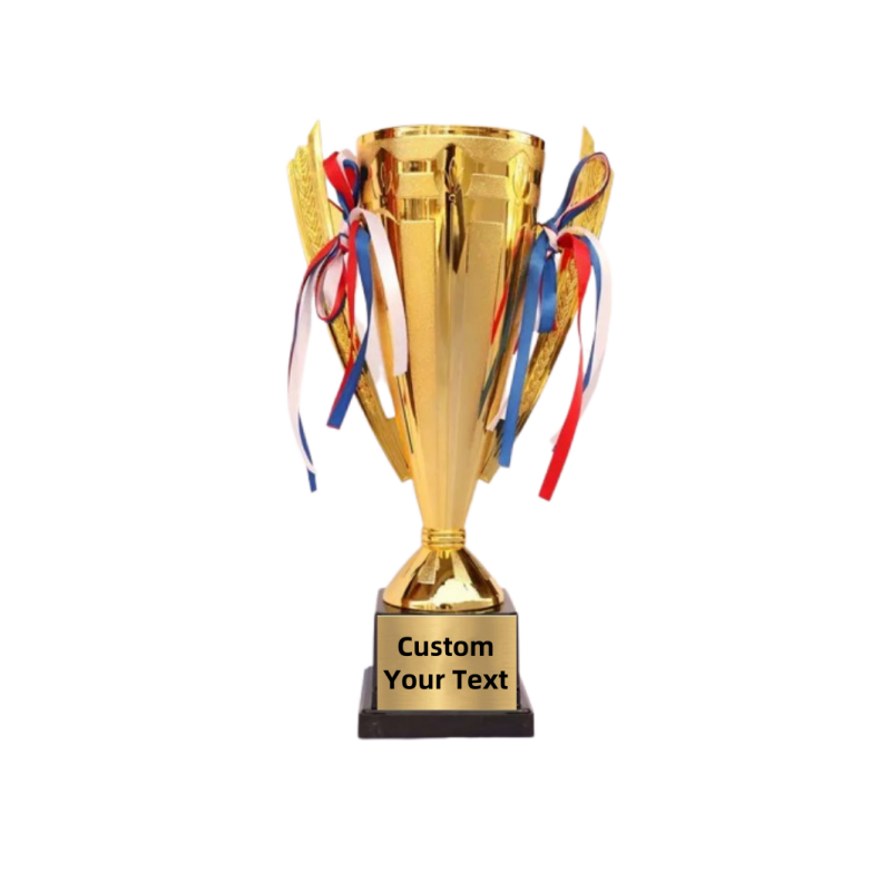 Badminton Cup - Piala Emas Tinggi 11/15 inci dengan