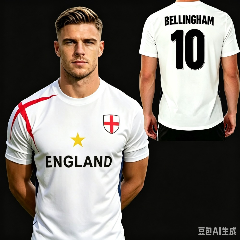 Kaus Sepak Bola Tim Nasional I - Badminton England ulasan dan harga