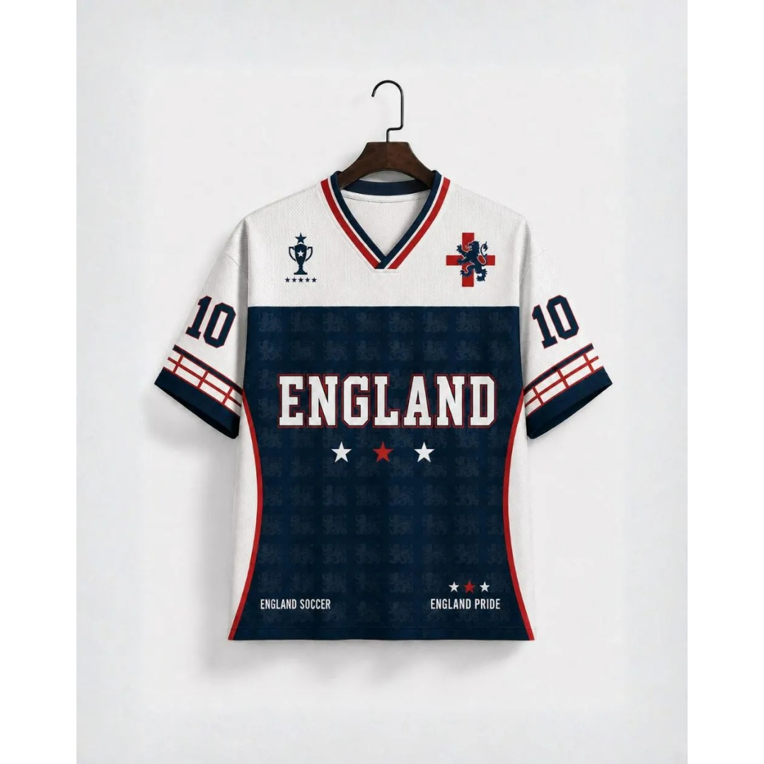 Kaus Sepak Bola Inggris 2026 K - Badminton England ulasan dan harga