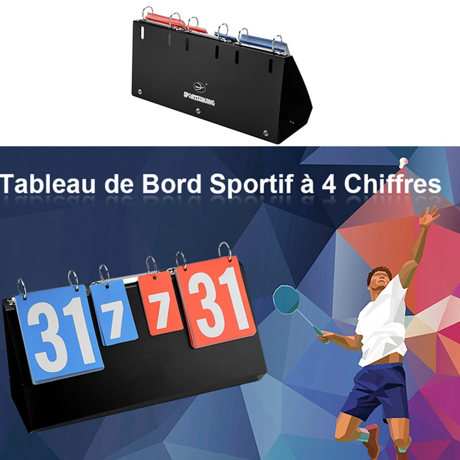 Papan Skor Kompetisi Olahraga  - Badminton Score ulasan dan harga