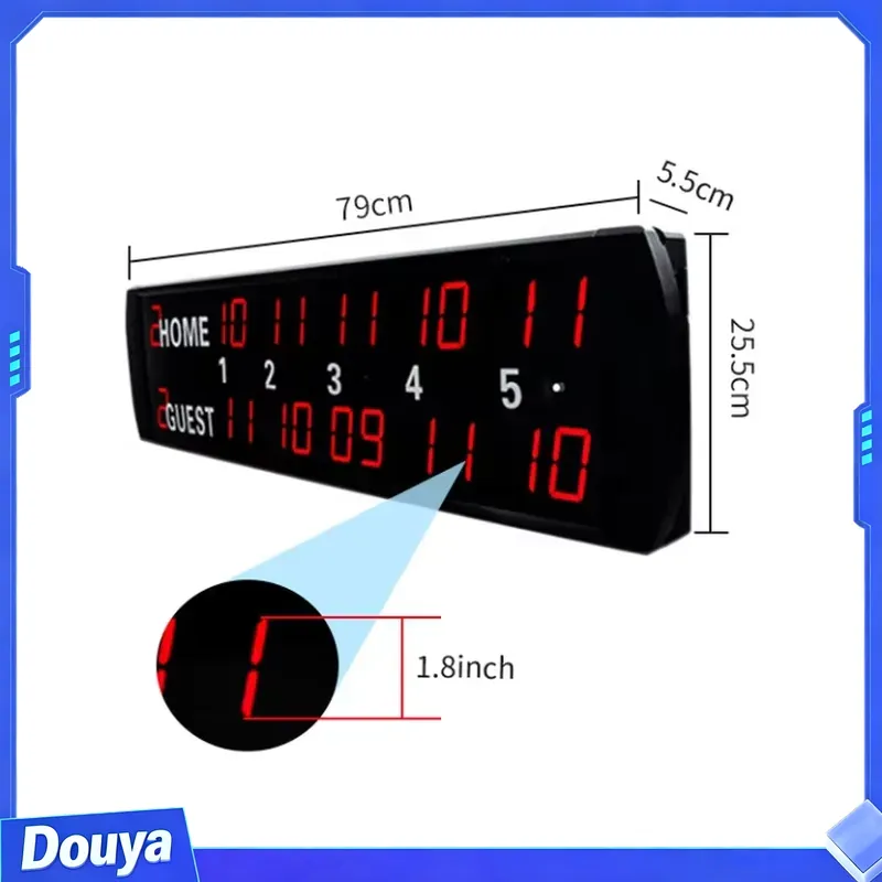 Papan Skor Elektronik Digital  - Badminton Score ulasan dan harga
