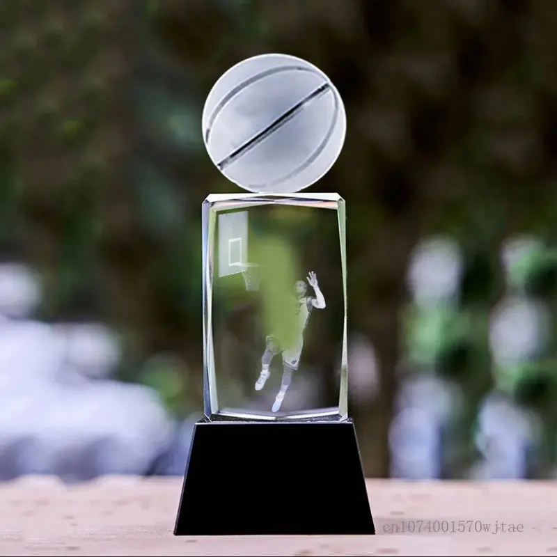 Trofi Patung Kristal Kustom, O - Badminton Cup ulasan dan harga