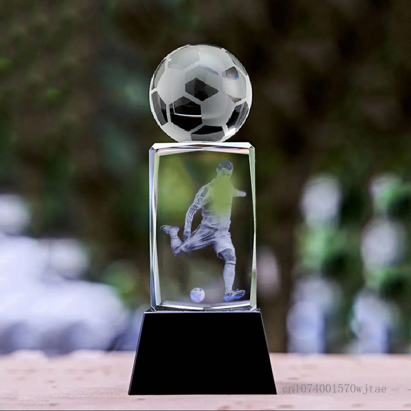 Trofi Patung Kristal Kustom, O - Badminton Cup ulasan dan harga