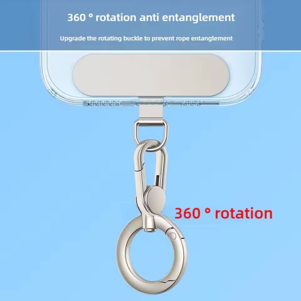 Tambalan Klip Lanyard Telepon  - String Tension Clip ulasan dan harga