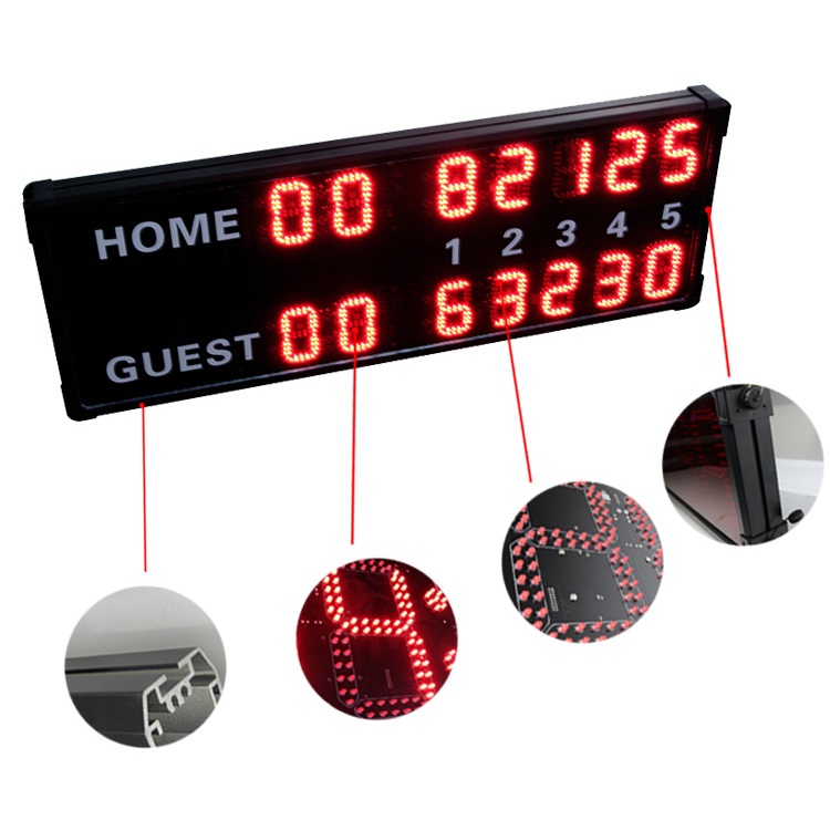 Papan Skor LED Tahan Air 14 Di - Badminton Score ulasan dan harga