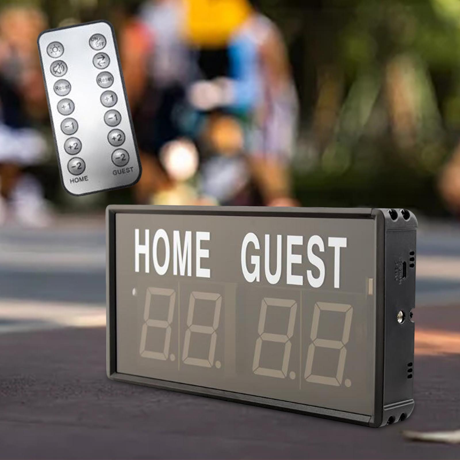 Papan Skor Digital LED, papan  - Badminton Score ulasan dan harga