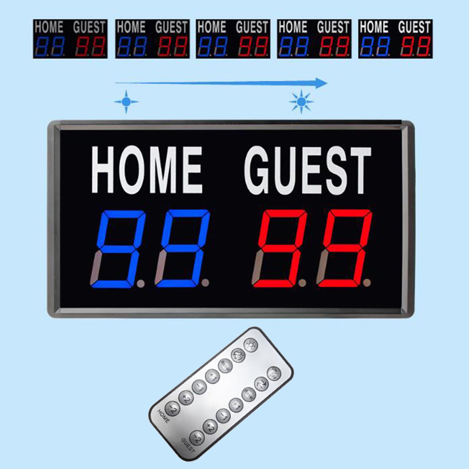 Papan Skor Digital LED, papan  - Badminton Score ulasan dan harga