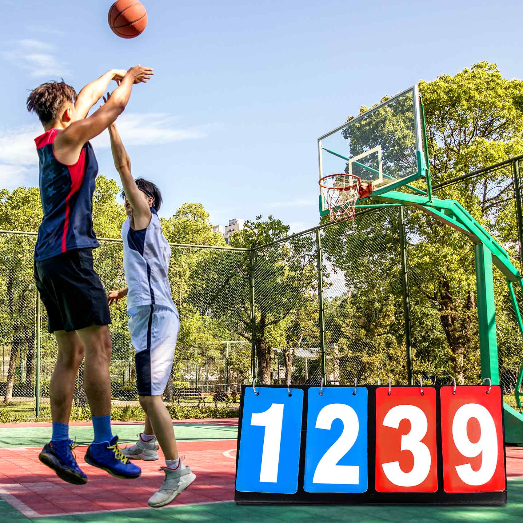 Papan Skor ABME Baru 4 Digit u - Badminton Score ulasan dan harga