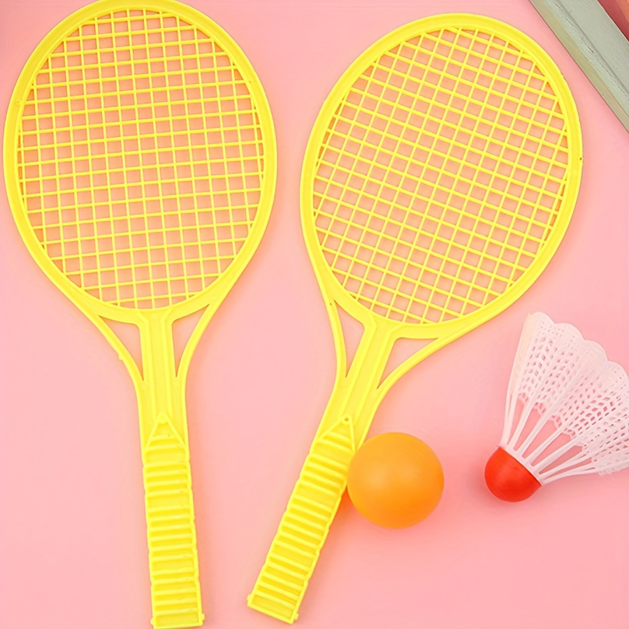 4 Buah/Set Set Raket Tenis Mej - Badminton Fun Game ulasan dan harga